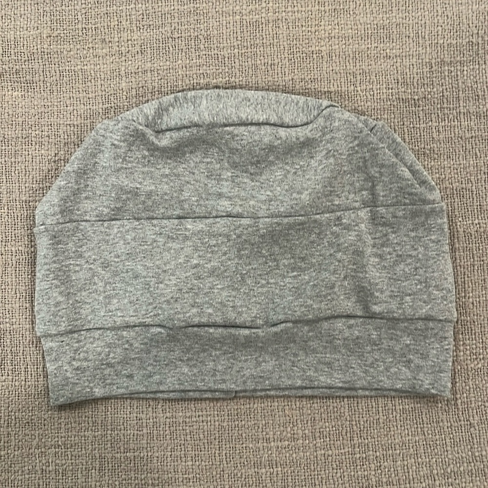 NWOT! OSVYO Eco-Clothing hat, gray, one size. Never worn.